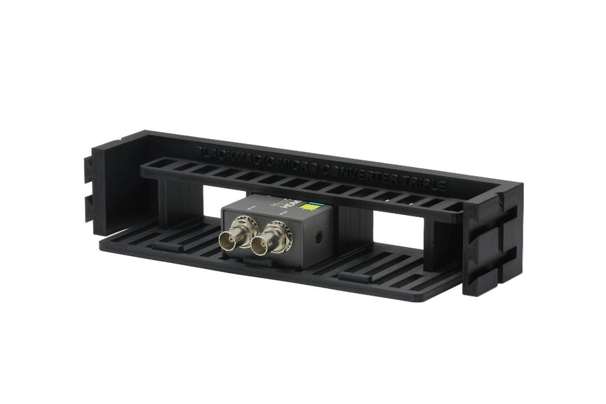 RACK MOUNT MODULE FOR BLACKMAGIC SDI-HDMI CONVERTER - TRIO